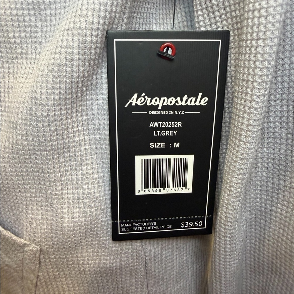 Aeropostale Women's Heather Gray Hoodie - Picture 5 of 5